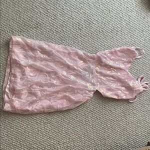 NanaMacs Pink Iridescent Mini Dress